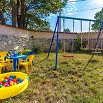 Boduleri For 9 People In Istria With Private Pool & Children Playground Villa Divsici