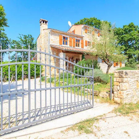 Boduleri For 9 People In Istria With Private Pool & Children Playground Divšići