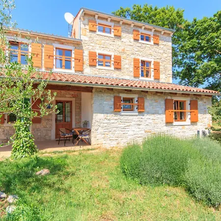 Boduleri For 9 People In Istria With Private Pool & Children Playground Villa