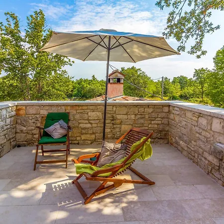 Vila Boduleri For 9 People In Istria With Private Pool & Children Playground *