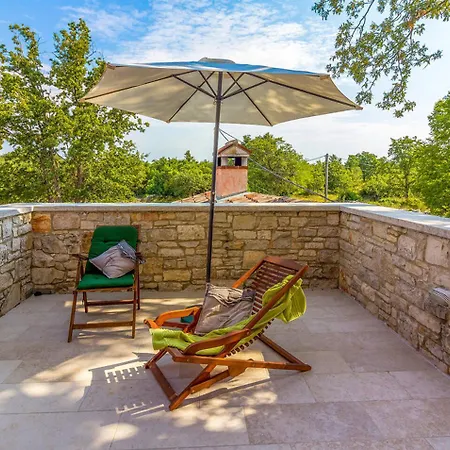 Villa Boduleri For 9 People In Istria With Private Pool & Children Playground *
