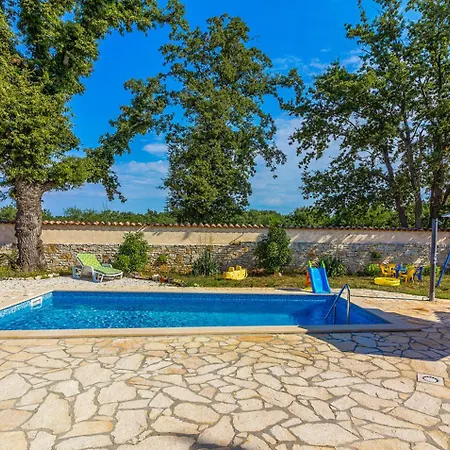 Vila Boduleri For 9 People In Istria With Private Pool & Children Playground