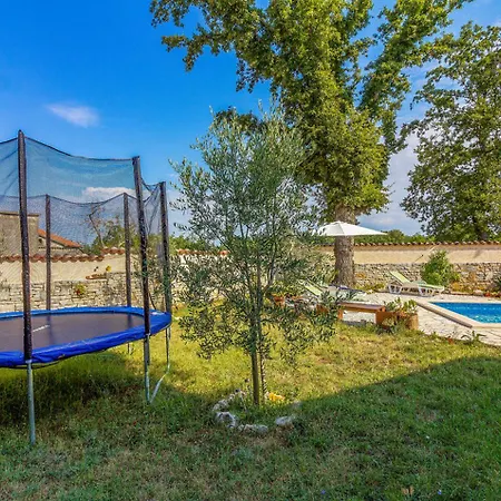 Villa Boduleri For 9 People In Istria With Private Pool & Children Playground Divsici