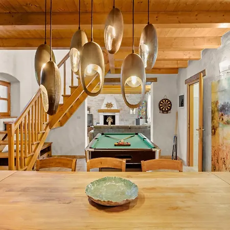 Boduleri For 9 People In Istria With Private Pool & Children Playground Divšići
