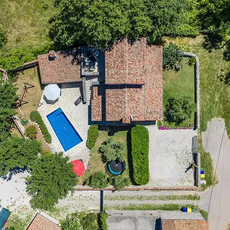 Boduleri For 9 People In Istria With Private Pool & Children Playground Villa *